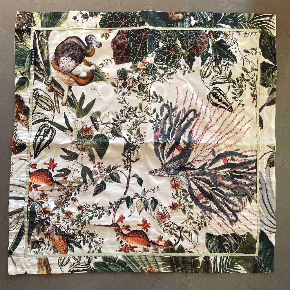 Moooi Menagerie of Extinct Animals Large Square Sham - Ivory